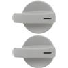 LT Easiyl 2 manopole per luci di lettura per tetto posteriore, 6Q0947291A, compatibili con VW Polo Vento, compatibili con Jetta