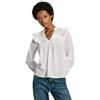 Pepe Jeans Lorely Camicia, Bianco (Bianco), XS Donna