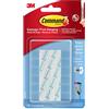 Command Mini strisce trasparenti di ricarica Decoration Clips - 40 strisce adesive - clip da appendere per decorazioni e luci - da appendere senza danni