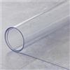 HOOZ Pellicola trasparente per tavolo, 160 x 90 cm, spessore 1,5 mm, in PVC, disponibile in diverse dimensioni e forme (rotondo e rettangolare), impermeabile, lavabile, durevole (rettangolare)