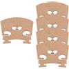 Laroal Ponte per Violino 4/4 in Legno di Acero, 5 Pezzi