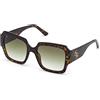 GUESS 0, Occhiali Donna, Dark Havana, 54