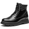 Bruno Marc Stivali Uomo con Lacci Classici Chukka Boots Biker Moto Scarpe Casual Stivaletti,Size 42,Nero,BMUMAB2512