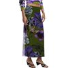 DESIGUAL GONNA LUNGA DONNA VERDE