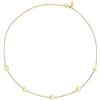 Breil, Collezione Kilos of Love, Collana Donna, Girocollo Donna in Acciaio, Sottile Catenina con Cuoricini Personalizzati, Lunghezza Regolabile fino a 45 cm, Idee Regalo Donna