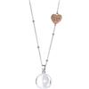 MAMIJUX Chiama Angeli Mamma Idea Regalo Gravidanza Collana Donna Richiamo degli Angeli Catenina Acciaio