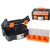 DRW Scatola strumenti con cassetto estraibile per piccole parti 38 x 16 x 29,5 cm