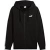PUMA Felpa Puma con cappuccio e zip integrale Essentials con logo N. 1