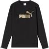 PUMA Felpa Puma Essential Textured Logo donna