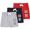 Chicco Set Pantaloncini Corti in Cotone Bambini e Ragazzi, Rosso, 5 Anni