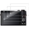 Holilo Vetro Temperato Pellicola per Canon G7X Mark III【3 Pezzi】 Pellicola Protettiva, Pellicola Durezza 9H Senza Bolle Protezione Schermo HD Anti-graffio Anti-Impronta