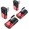 MOGOOD Adattatore USB C Ad Angolo Retto 90 Gradi - Estensore Tipo C Maschio a Femmina per MacBook Pro, iPad Pro, Telefoni, Nintendo Switch e Altri Dispositivi Thunderbolt