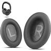 Krone Kalpasmos - Cuscinetti di ricambio per cuffie Bose, compatibili con Bose QuietComfort 35 ii, QC35, QC25, QC2, QC15, Ae2, Ae2i, Ae2w, SoundTrue e SoundLink, colore: Grigio scuro