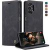 Cracedily Cover per Samsung Galaxy A13 4G/5G Case, Custodia Cover Pelle Premium Portafoglio con Porta Carte Magnetica Supporto Protezione Flip Case Custodia per Samsung Galaxy A04s,Nero