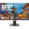 JAPANNEXT Monitor 27 IPS Full HD (1920x1080) | HDR | Ricarica tramite USB-C (65W) Altezza e inclinazione regolabili (HSP) Altoparlanti | G-Sync/FreeSync | Garanzia 2 anni | JN-IPS27FHDR-C65W-HSP