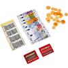 Theo Klein 9316, Set di accessori per registratori di cassa I Include denaro per giocare, carta di credito e codici a barre I Giocattoli per bambini da 3 anni in su