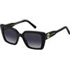 Marc Jacobs Marc 733/S Occhiali da Sole, Nero, 56 Donna