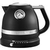 Kitchenaid Bollitore ad acqua 1,5 Litro - Artisan - Bollitore in acciaio inox con indicatore di temperatura - 2400W - Nero