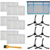 wenyouya Accessori per aspirapolvere Set di spazzole per filtro compatibile con ILIFE Per V3 Per V3S V5 V5s Pro Modelli Parti di ricambio per una pulizia efficiente Manutenzione