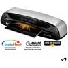 Fellowes Plastificatrice Fellowes Saturn 3i Nero Argentato [2 Unità]