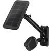 HOLACA Supporto 2 in 1 per Arlo Solar Panel/Arlo Pro 3/Arlo Ultra1&2/Arlo Essential/Arlo Pro 4/eufyCam Accessori Outdoor per Arlo Pro 4 e Arlo Pannello solare (Black Pack)