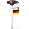 INBUS® 74094 Chiavi a Brugola con impugnatura a T 7mm, con HybridTouch — Made in Germany
