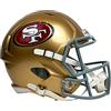 Riddell NFL San Francisco 49Ers Riddell Full Size Replica Speed Helmet, Medium, Gold by Riddell