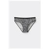 Tezenis Slip Cotone Stampato Donna Grigio