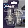 Cartrend Unitec 77838 Lampadine H4, 2 pezzi