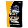 Bic Rasoi da barba usa e getta in metallo, da uomo, 10 pezzi x 3 confezioni