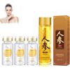 Mikabila Face (04) Sollevamento del filo di collagene, Fili di Collagene Riassorbibili per Il Lifting del Viso, Confezioni Fili di Seta al Collagene,Set di Sollevamento Del Filo di Seta,120ml+60pcs