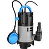 DEKO Pompa Sommersa: DEKO Pompa Sommersa Acque Sporche 750W 14000H/L, ad Immersione Acque Chiare, Scure Nere, Prevalenza 5M, Immersione Max 7M, Lunghezza Cavo 10M