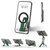ULANZI Treppiede magnetico per telefono, Mini treppiede smartphone in alluminio con magnete bifacciale 14N, Porta telefono scrivania pieghevole, Compatibile con iPhone 17,16,15,14,13,12 Samsung Xiaomi