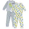 Chicco, Pigiama Bambino e Bambina, Confezione da 2 Pezzi, Pigiama Lungo in Cotone Leggermente Felpato, Abbigliamento Bambino e Bambina, Designed in Italy