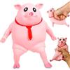 BGTLJKD Maialino Giocattolo Antistress, Giocattolo Da Schiacciare Piggy Antistress, Giocattolo A Forma Di Maiale, Maialino Creativo per la Decompressione, simpatico maialino rosa