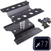 Craznick RC Car Work Stand & Supporto a vite Rotazione 360 gradi Alluminio Riparazione Stazione Lift per 1/8 1/10 1/12 1/16 1/18 Scala Traxxas TRX4 Axial Arrma Redcat Losi RC Crawler Monster Truck Buggy Nero