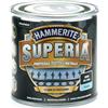 Hammerite Superia smalto metallo antiruggine interno e esterno, Brillante Nero, 250 ml