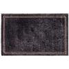 Astra Zerbino antiscivolo per interni - Bordo antracite 67x110 cm - Tappeto antisporco lavabile e facile da pulire - Felicido Tappeto Clean-off per ingresso, corridoio, porta d'ingresso