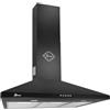 Gurari Cappa Aspirante a parete 70 cm Nero ❖ GCH C 147 BL 70 N ❖ Motore 1000 m³/h, 3 Livelli di Potenza, Filtri in Metallo Lavabili ❖ Cappa da Cucina Modalità Scarico e Ricircolo