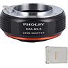 PHOLSY Adattatore di Lente Exakta-MFT Compatibile con Obiettivo Exakta (Non Topcon) Mount su Micro Four Thirds M4/3 (MFT Micro 4/3) Mount Corpo Fotocamera Compatibile con Olympus Panasonic Lumix