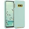 kwmobile Cover per Samsung Galaxy S10e Custodia - Back Case per Smartphone in Silicone TPU - Protezione Gommata - menta matt