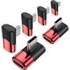 MOGOOD Adattatore USB C Ad Angolo Retto 90 Gradi - Estensore Maschio a Femmina Tipo C Thunderbolt per MacBook Pro, iPad Pro, Telefoni, Nintendo Switch e Altri Dispositivi