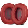 SOULWIT Cuscinetti auricolari di ricambio per JBL Tune 700(700BT)/710(710BT)/720(720BT)/750(750BT,750BTNC)/760(760NC)/770(770NC) Cuffie, Padiglioni Cuffie con pelle proteica più morbida-Rosso