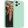 ISOI - Cover per Xiaomi Redmi 12 4G, Custodia Morbida in Silicone Liquido, Protezione Completa Antiurto Ultra Sottile per il Corpo - Menta Verde