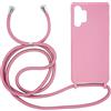 MyGadget Cover per Samsung Galaxy A32 5G - Custodia con Corda - Case con Cordino Opaca Antiurto | Bumper con Laccio | Tracolla - Practical Stylish - Rosa