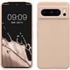 kwmobile Cover per Google Pixel 8 Pro Custodia - Back Case per Smartphone in Silicone TPU - Protezione Gommata - pesca pastello