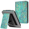 FINTIE Stand Custodia per Tolino Vision 1/2 / 3/4 HD - Premium Cover Protettiva in Similpelle con Card Slot e Hand Strap, Shades of Blue