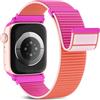 Higgs Nylon Compatibile con Cinturini Apple Watch 40mm 41mm 38mm 44mm 45mm 46mm 42mm 49mm, Sport Solo Loop Cinturino per iWatch Serie 11 10 SE 9 Ultra3/2/1 8 7 6 5 4 3 2 1 per Donna Uomo