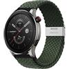 Niboow Cinturino per Amazfit Bip 5/GTR 4/GTR 3 PRO/GTR 3/GTR 2 eSIM/GTR 2e/GTR 47mm, 22mm Intrecciato Sportivo Nylon Cinturini per Amazfit Cheetah/Cheetah PRO/Stratos 3/Stratos 2s/Stratos-Verde Chiaro
