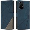 SONWO Cover per Honor 200 Lite 5G, Flip Custodia in PU Pelle, Cover a Libro Portafoglio con Slot per Schede e Supporto Stand per Honor 200 Lite 5G, Blu